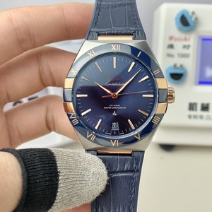 Orologio Meccanico Automatico da Uomo Serie <span class=keywords><strong>VS</strong></span> Factory, Cassa in Acciaio Inossidabile, Cinturino in Vera Pelle, Quadrante con Vetro Zaffiro - Product Image 3