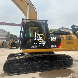 Excavadora de cadenas Cat330 330d2l 320gc usada de alta calidad, procedente de Japón, 30 toneladas de peso operativo, 95% de estado, bomba, motor - Product Image 2