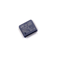 STM32F100C4T6B LQFP-48, 16 KB de Memoria Flash, CPU de 24 MHz, Control de Movimiento y Función CEC, Circuito Integrado, Componente Electrónico