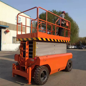 Piattaforma Aerea a Forbice Elettrica 6m-12m Sollevatore Mobile Skylift Ponteggio Antiscivolo in Acciaio Inossidabile Certificato CE ISO - Product Image 2