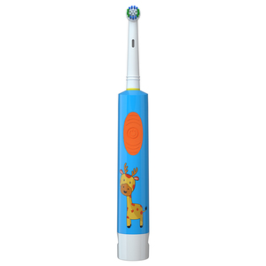 Spazzolino Elettrico Rotante Compatibile <span class=keywords><strong>Oral</strong></span>-<span class=keywords><strong>B</strong></span> con Motivi Personalizzati, Morbido, Impermeabile, a Batteria, con Promemoria 2 Minuti, 1 Manico e 2 Testine - Product Image 3