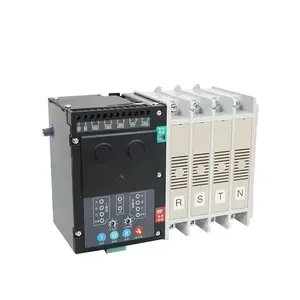 Controlador ATS tipo integral 3 posições inteligente atse interruptor de comutação elétrico automático 63 amp para gerador preço