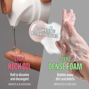 <span class=keywords><strong>Limpiador</strong></span> facial hidratante exfoliante iluminador de vitamina rosa de etiqueta privada para <span class=keywords><strong>piel</strong></span> <span class=keywords><strong>sensible</strong></span> seca - Product Image 2