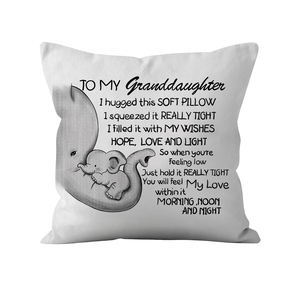 Custom foto cuscino per la madre regalo-lettera festiva cuscino decorativo per casa soggiorno o all'aperto per natale - Product Image 3