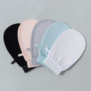 Gants en soie artificielle de sable fin 150D pour le bain, gant de nettoyage, gant de hammam, gant exfoliant pour le corps, gant de lavage pour éliminer le bronzage - Product Image 1