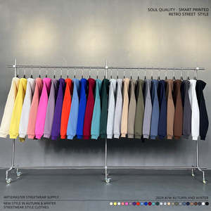 Sudadera con Capucha Unisex de Alta Calidad, 350 GSM, Sin Cordones, Poliéster/Algodón, Lisa, Gruesa, Talla Grande, con Logotipo Personalizado y Estampado Puff - Product Image 2