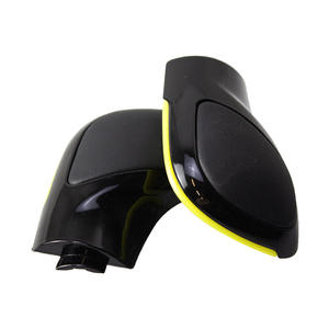 Pomo de palanca de cambios de coche, plástico negro, cuero perforado, ergonómico, para Volkswagen Golf 6/7 GTI Passat B7/B8 CC MK6 - Product Image 2