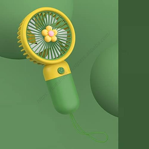 Ventilador Portátil al por Mayor, Mini Ventilador de Mano, Ventilador Personal Recargable Plegable para Interiores, Pequeño Ventilador de Bolsillo Esencial para Viajes al Aire Libre - Product Image 1