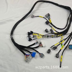 อินเทกรา B16 B18 D16 OBD2สายไฟเครื่องยนต์12V แจ็คเก็ตไนล่อนฉนวนพีวีซีแกนทองแดง - Product Image 5