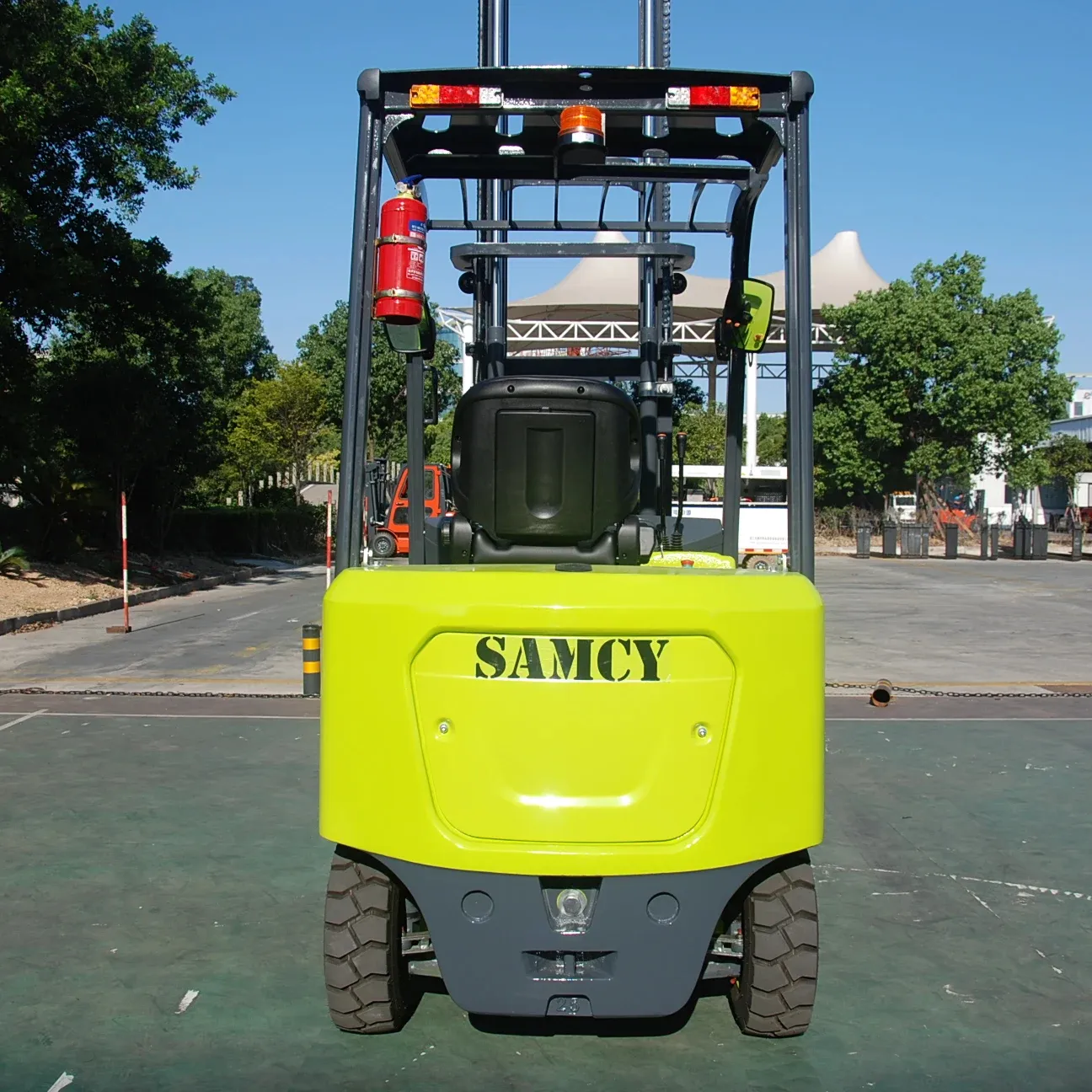 SAMCY Forklift 2 yıl garanti en çok satan 2.5 Ton AC denetleyici Forklift elektrik