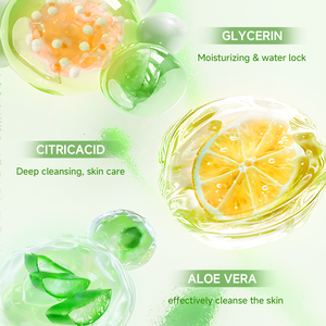 MOKERU 500ML Nouveaux produits de soin de la peau, <span class=keywords><strong>gel</strong></span> <span class=keywords><strong>douche</strong></span> naturel biologique à l'<span class=keywords><strong>aloe</strong></span> <span class=keywords><strong>vera</strong></span>, <span class=keywords><strong>gel</strong></span> lavant pour le corps hydratant et apaisant - Product Image 5