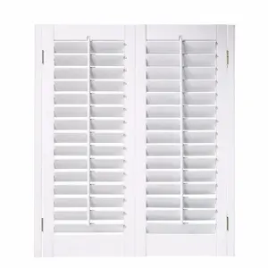 Easy DIY Install Wooden Plantation Shutters and PVC Shutter for Doors and Windows with Self Assembly Kits