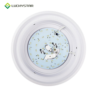 LUCKYSTAR — plafonnier Led rond décoratif en acrylique, design nordique moderne, montage en Surface, avec télécommande, idéal pour une chambre à coucher, ac 220v