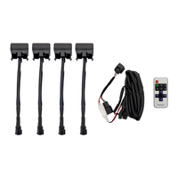 Feux d'avertissement LED ambre pour calandre avant supérieure et inférieure pour Toyota Land Cruiser LC250 2024-2025 – Modification extérieure de véhicule