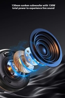 Nuevo Diseño G5 Mini Altavoz Colorido Generación Escritorio Subwoofer Inalámbrico Dispositivo de Audio RGB LED Batería