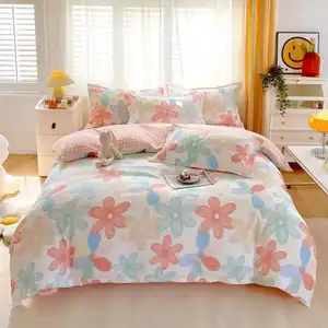 New Innovation With Wholesale Price 100% Cotton comforter bed sheets sets duvet cover set