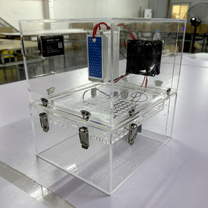 Custom Acrylic Ozone Experimental Device Transparent Organic Glass <b>Instrument</b> Enclosure OEM Laboratory <b>Testing</b> <b>Equipment</b> - Product Image 4