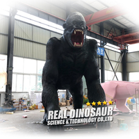 Gorille animatronique réaliste de taille réelle de 7 mètres de haut, King Kong, à vendre