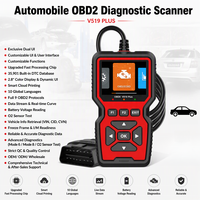 Outil de diagnostic automobile en gros V519 Plus pour scanner OBD2 avec courbe de données, VIN, CID, CVN, double interface utilisateur, mode de diagnostic moteur 6 & 8