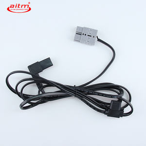 電源コネクタ 50A コネクタ 車用アイスボックスケーブル 16AWG 12V 24V ハイパワー車用冷蔵庫 シガーライター変換 - Product Image 2