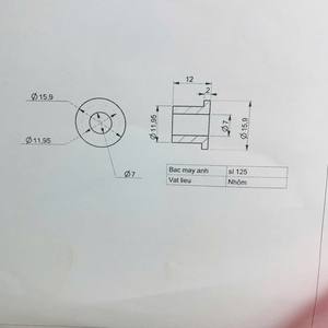 Espaciador de Aluminio para Cámara, Mecanizado por CNC, Personalizado, de Alta Precisión, para Trípode, Accesorios de Fotografía - Product Image 6