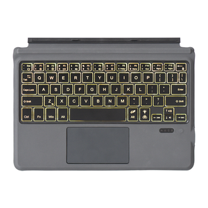 <span class=keywords><strong>Teclado</strong></span> Retroiluminado para Microsoft <span class=keywords><strong>Surface</strong></span> Pro <span class=keywords><strong>3</strong></span> 4 5 6 7 8 9 X <span class=keywords><strong>Go</strong></span> 1 2 <span class=keywords><strong>3</strong></span> Trackpad <span class=keywords><strong>Teclado</strong></span> Magnético Inalámbrico Árabe Coreano AZERTY - Product Image 5