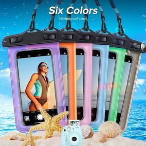 IPX68 étui de natation housse de téléphone étanche pour iPhone 16 Pro Max 17 14 Plsu sous-marin téléphone portable sac sec PVC pour la pêche à la plage - Product Image 6