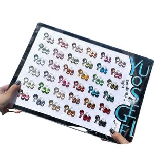 36-Farben-Lichtjagd Katzenauge Nagellack Kleber Set Qualität Aus gezeichnete funkelnde Kristall LED-Lampe Beliebt für Nagels tudios - Product Image 1