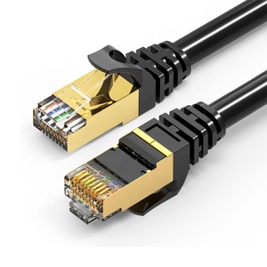 สายแพทช์อีเธอร์เน็ต D-sunty CAT7 SFTP ความเร็ว 10Gbps 600MHz 28AWG ทองแดงเปลือย RJ45 สายแลน รองรับมาตรฐาน RoHS สายเคเบิลเครือข่ายความเร็วสูง - Product Image 4