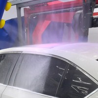 Système de lavage de voiture automatique sans contact à haute puissance au meilleur prix avec nettoyage intelligent à haute pression