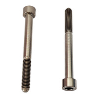 Baut Titanium GR5 M5*75mm Berkualitas Tinggi, Baut Kepala Cangkir Hex Socket Harga Pabrik, Sekrup Allen Kepala Bulat