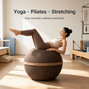 Großhandel Anti-Burst Yoga-Ball-Stuhl-Set mit Schutzhülle und Luftpumpe, Ergonomischer Sitz für Yoga, Pilates und Büro - Product Image 1
