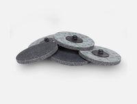 Disque abrasif non tissé fin Rolocc 3" 3SF Type R à changement rapide unitaire 75mm S/C pour débavurage, polissage et finition