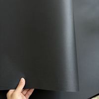 EUDR Virgin Wood Pulp Black Cardboard High Stiffness Paperboard for Hot Stamping UV Embossing Packaging Box & Hangtags
