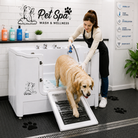 Baignoire pour toilettage canin extra large et profonde pour les races de chiens de grande taille