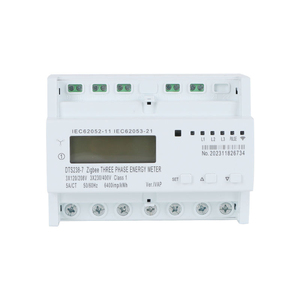 Compteur d'énergie intelligent Zigbee 380V, compteur de puissance triphasé, application Tuya, affichage du compteur de puissance <span class=keywords><strong>en</strong></span> watts, écran LCD, compteur d'énergie intelligent de haute qualité, Modbus RS485 - Product Image 1