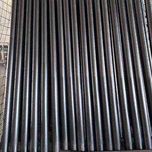 Tube rond en <span class=keywords><strong>fibre</strong></span> de carbone mat uni, sur mesure, diamètre extérieur et intérieur, épaisseur, fourni par l'usine - Product Image 6