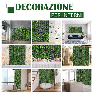 Outsunny 3x1m PE et tissu rouleau de haie artificielle modèle 844-204 pour balcon et jardin vert clair et vert foncé - Product Image 6