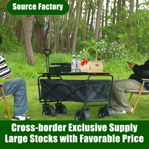 बहुउद्देश्यीय बड़ी क्षमता फोल्डेबल शिविर भारी शुल्क आउटडोर उपयोगिता वैगन वाटरप्रूफ भंडारण बैग वितरण परिवहन - Product Image 3