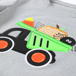 Детская одежда с рождественской елкой, Длинные полосатые комплекты одежды для мальчиков, платья для девочек - Product Image 4