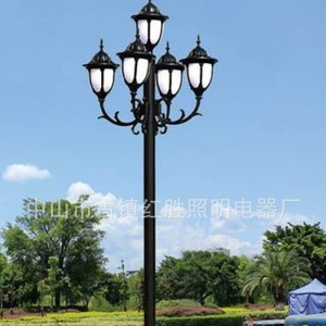 Lampes de jardin NN-34106, lampe LED en fer, garantie 5 ans, ampoule A19, montage semi-encastré, éclairage extérieur - Product Image 4