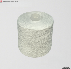 Tốt nhất người bán 43/2 hongqu 100% polyester Spun sợi nguyên Trắng tfo cho may & đan cao tenacity dệt tính năng - Product Image 1