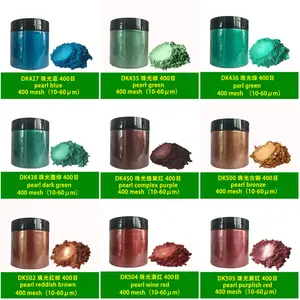 50g/jar Epoxy Resin Mica Powder Pigment For Nail Art Craft Products DIY Pearlescent Pigment For Painting Slime And Ink