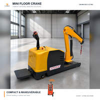 600KG 1200KG Chine Mini grue de levage mobile électrique haute performance pour le levage de matériaux