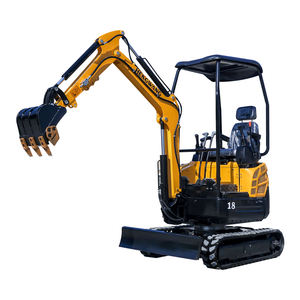 Excavadora de granja compacta para el hogar de 1,8 T, Micro excavadora pequeña diésel a la venta - Product Image 2