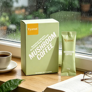 Café Herbal Revitalizante con Infusión Botánica OEM ODM, 10g*10 Sobres, Bebida de Café Herbal para la Vitalidad Inmunológica - Product Image 6