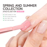 AiBevoow - Proveedor Profesional de Uñas, Serie Primavera Verano, Juego de 6 Esmaltes de Uñas de Gel de 15 ml, Esmalte de Gel UV para Salón