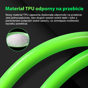 CYCLAMI 700C 超軽量 自転車インナーチューブ 38g TPU ロードサイクリング用 各サイズ対応 45/60/80mm - Product Image 5