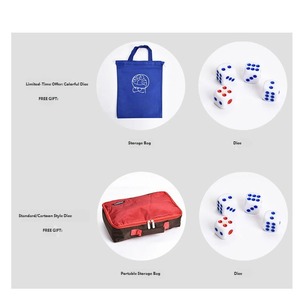 Jeu de tuiles de poker et de mahjong laminées, portable et adapté aux voyages, pour jeu à plusieurs joueurs, jeux de société à domicile - Product Image 4