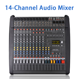 Console de mixage audio professionnelle OEM DM1400 à 14 canaux, 8 kg, 50 W, pour concerts et mariages de grande envergure - Product Image 4